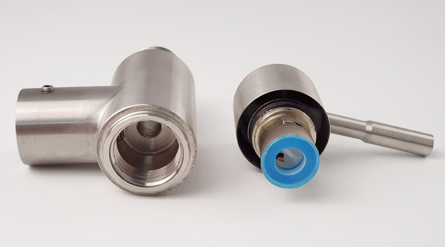 Vòi rửa chén lạnh âm tường Inox SUS 304 Eurolife EL-RC08 (Trắng vàng)