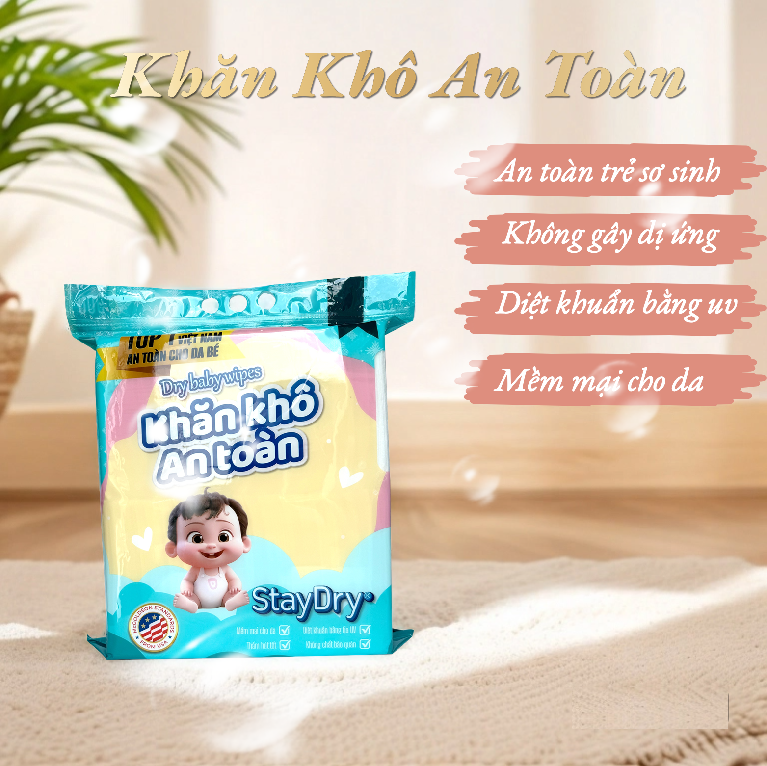 Khăn khô đa năng StayDry 900g