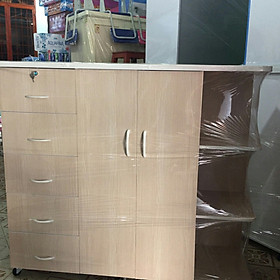 Tủ quần áo làm bằng nhựa đài loan dành cho người lớn và trẻ em kích thước 1.25m x 1.45mx 45cm 