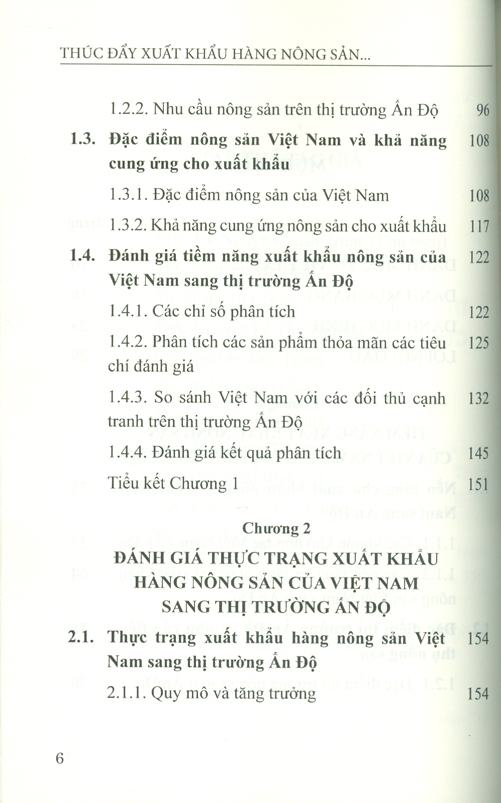 Thúc Đẩy Xuất Khẩu Hàng Nông Sản Của Việt Nam Sang Thị Trường Ấn Độ (Sách chuyên khảo) - PGS. TS. Nguyễn Xuân Trung chủ biên