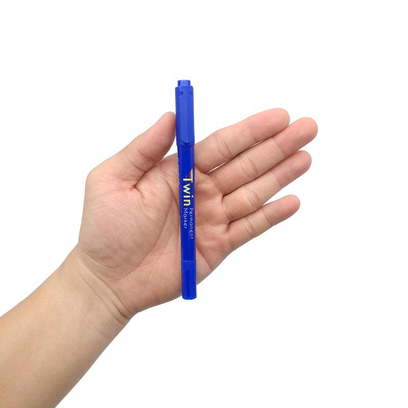 Bút Lông Dầu 2 Đầu - Hồng Hà GX-PM02 - Màu Xanh Dương