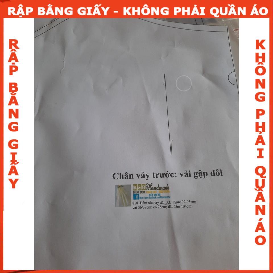 Rập giấy A0 mã 818 (BẢN VẼ)