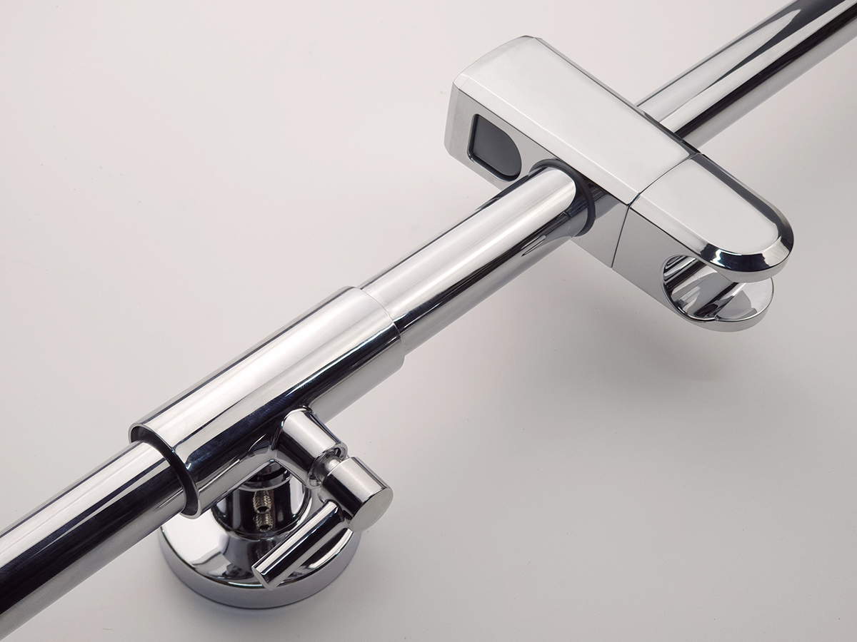 Cây sen nóng lạnh Đồng mạ Chrome Eurolife EL-S923 (Trắng bạc)