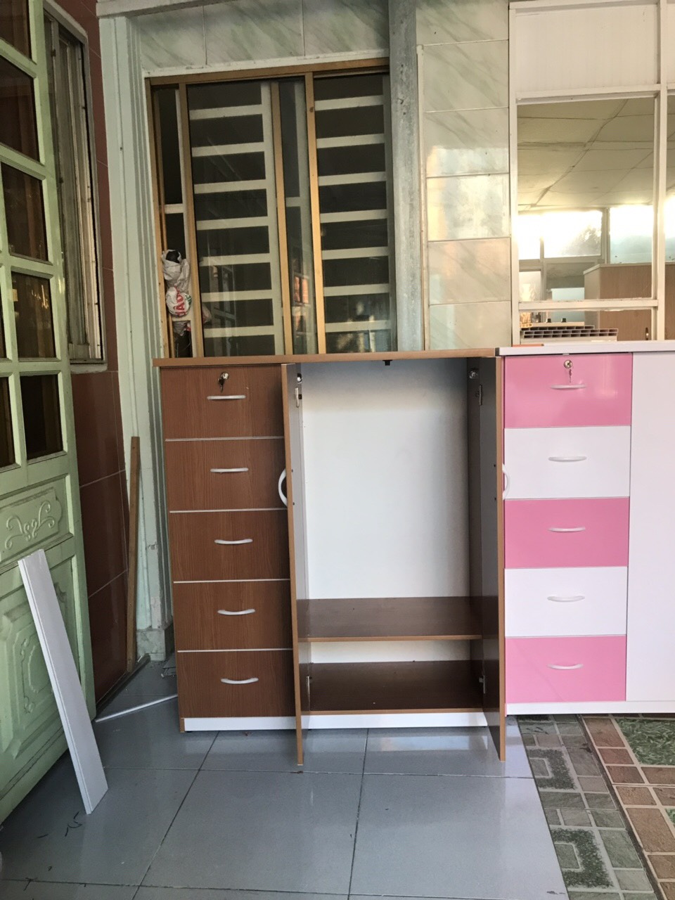 Tủ nhựa Đài Loan Juno Sofa 2 cánh 5 hộc ( Tùy chọn màu )