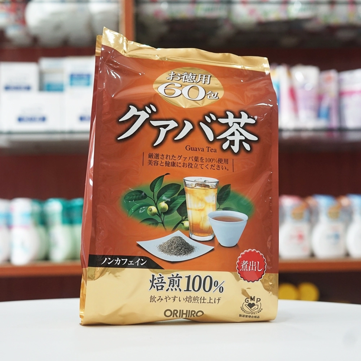 Trà ổi Hỗ Trợ Giảm Câ.n, Giúp Giải Độc, Thanh Lọc Cơ Thể Orihiro Nhật Bản Gói 60 Túi Nhật Bản
