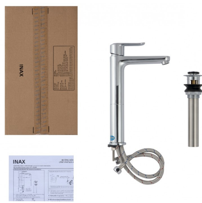 Vòi chậu cao chính hãng Inax LFV-1402SH series 1400