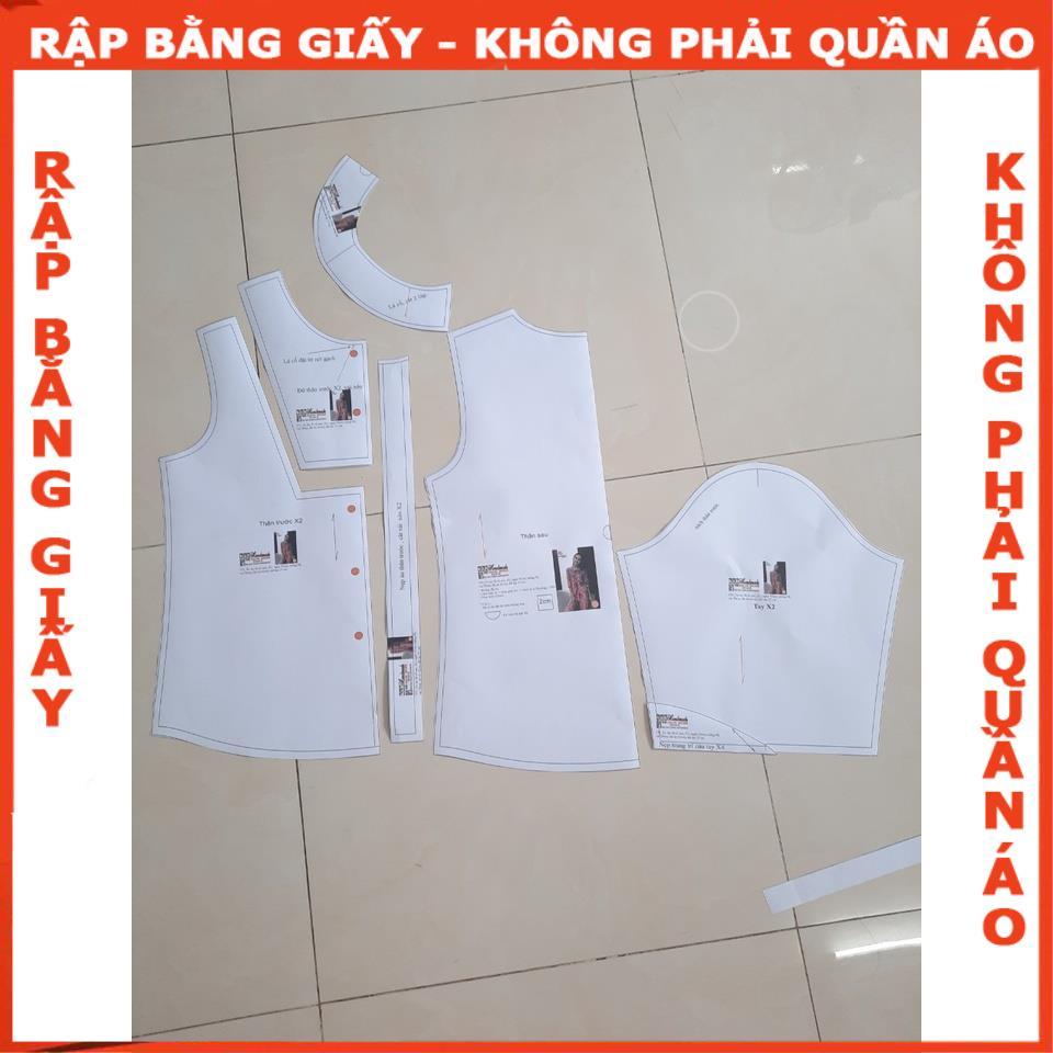 Rập giấy mã 411 (BẢN VẼ) rập đầm thun