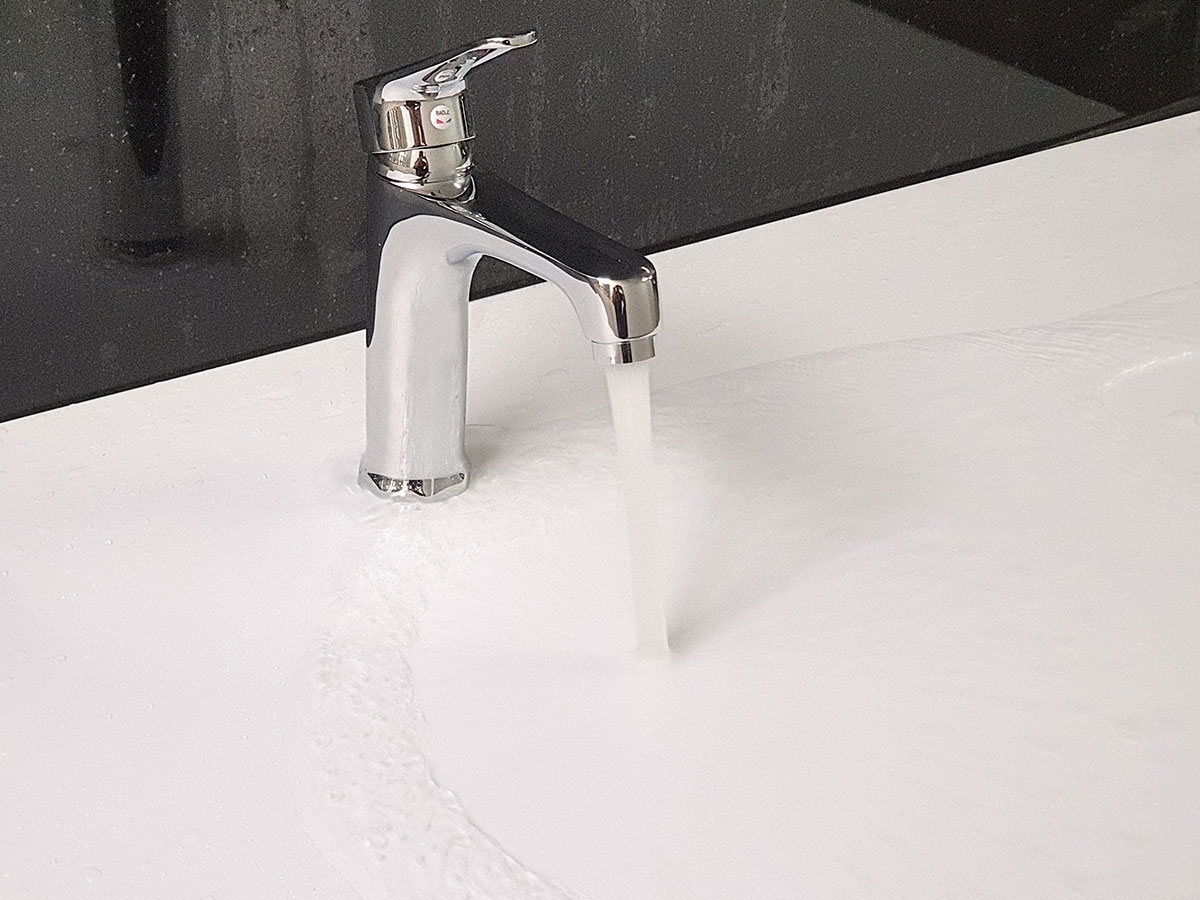 Vòi Lavabo nóng lạnh Đồng mạ Chrome Eurolife EL-7002 (Trắng bạc)