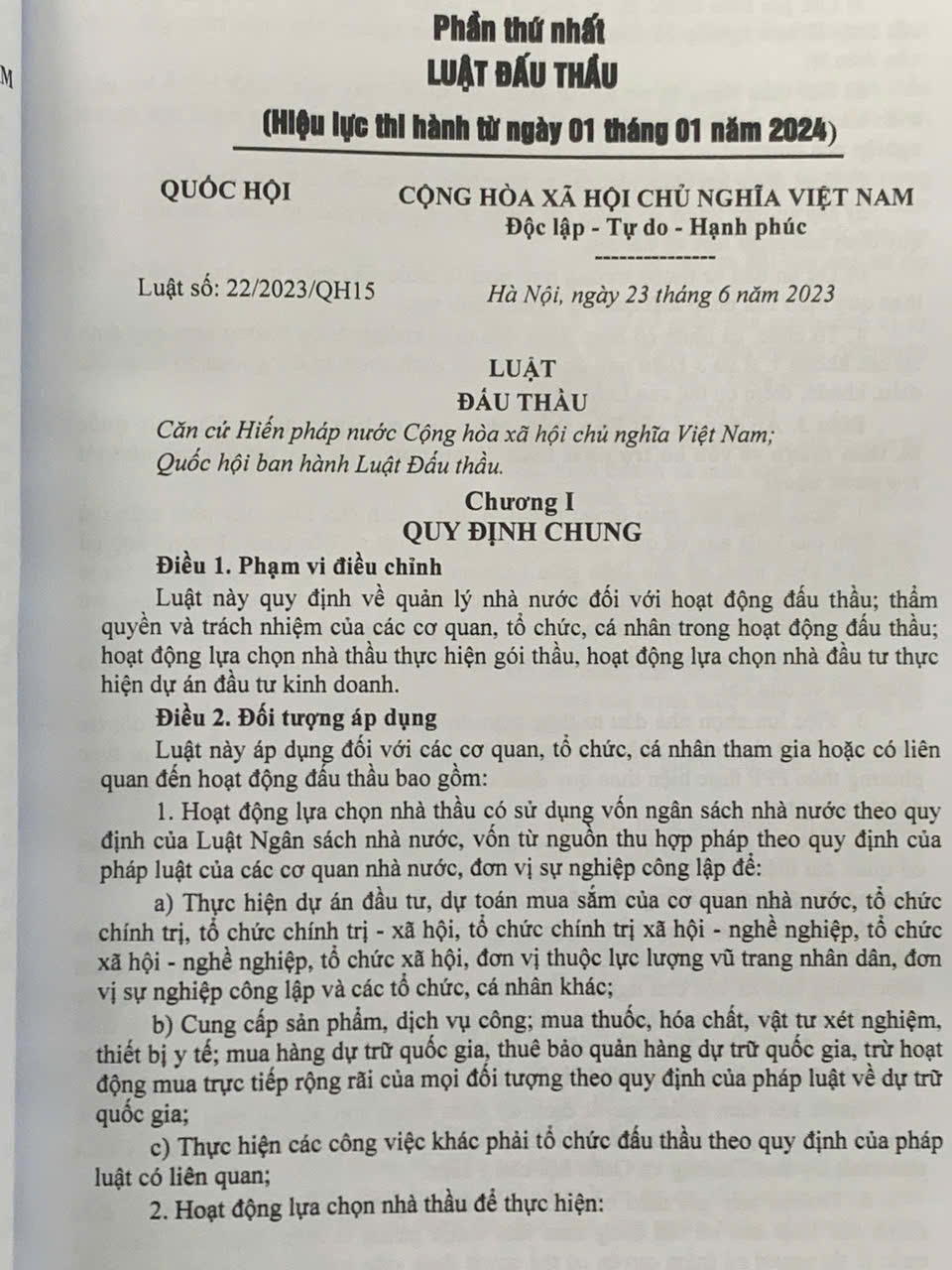 Luật Đấu Thầu Hệ Thống Những Văn Bản Quy Định Chi Tiết Thi Hành