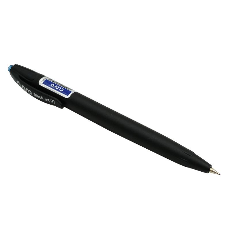 Bút Gel Claro Black Jet RT 0.7 mm - Mực Xanh
