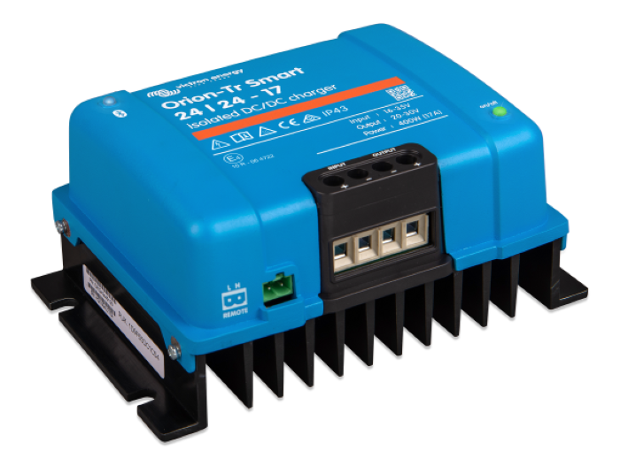 Bộ dual battery Orion-Tr Smart 24/24-17A (400W) Isolated DC-DC charger của thương hiệu Victron Energy