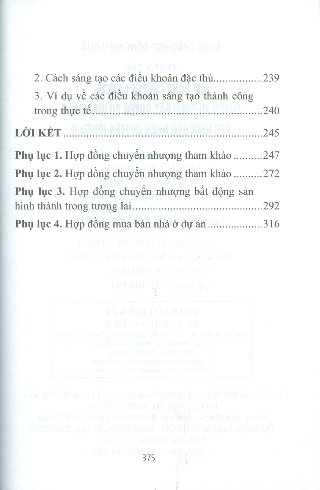Soạn Thảo Hợp Đồng Hiệu Quả - Tuyển Tập Hợp Đồng Chuyển Nhượng Quyền Sử Dụng Đất, Quyền Sở Hữu Nhà Ở Góc Nhìn Bên Nhận Chuyển Nhượng