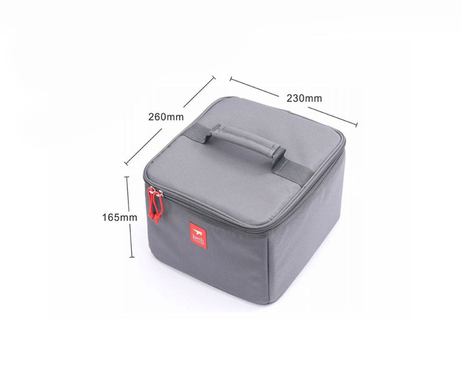 Hộp đựng đồ Titanium KEITH Ti0017 - mẫu vuông thấp