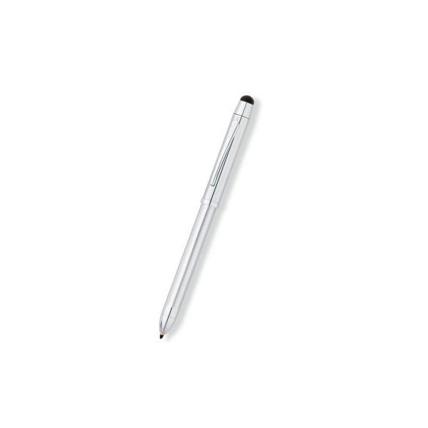 Bút Ký Doanh Nhân Viết Bi Khô Cross Tech3+ Mạ Crome Bóng Đa Chức Năng