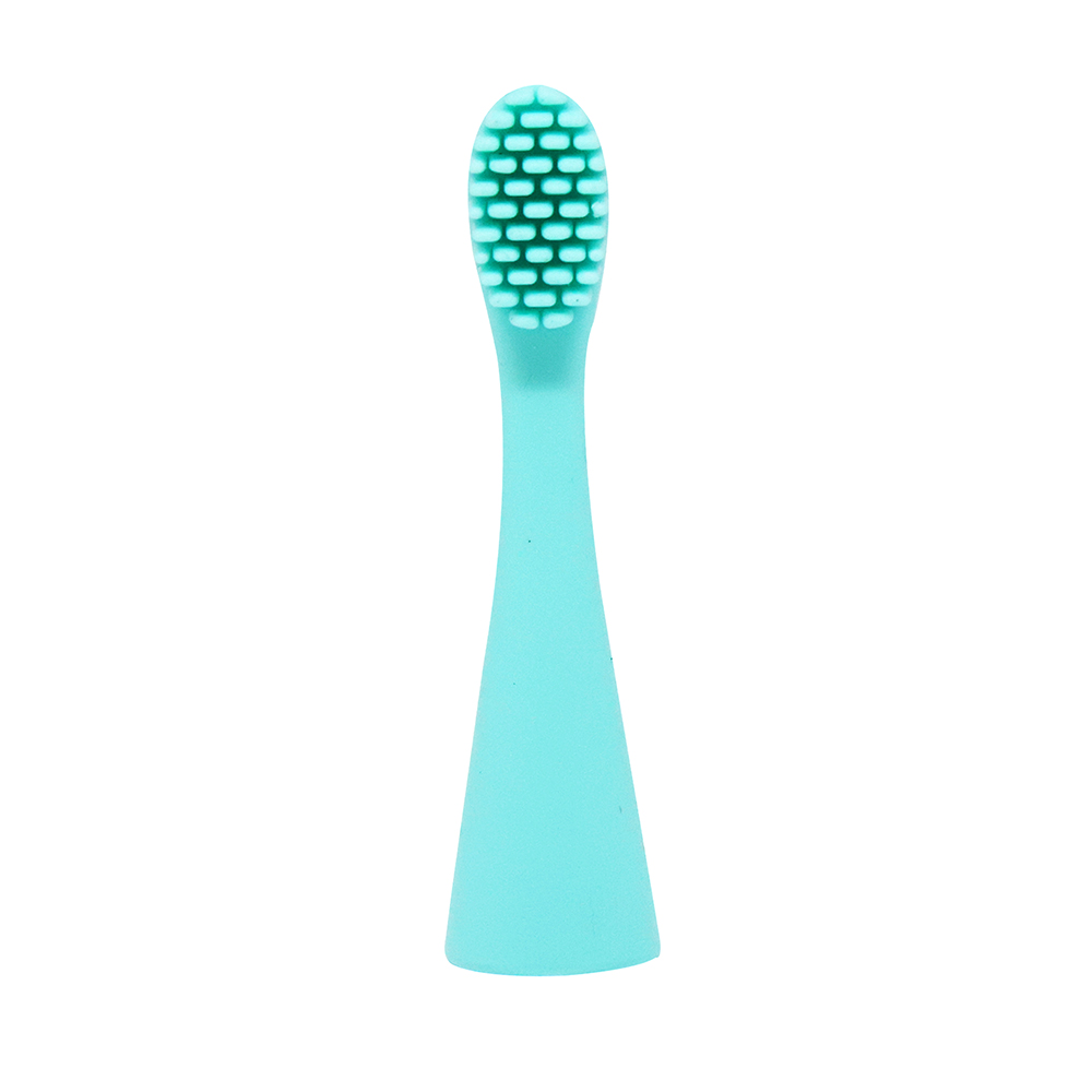 Đầu bàn chải silicon thay thế cho bé Marcus & Marcus - Xanh dương