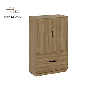 [Happy Home Furniture] DASH, Tủ đựng đồ 2 ngăn kéo ,  70cm x 35cm x 112cm ( DxRxC), TCM_027