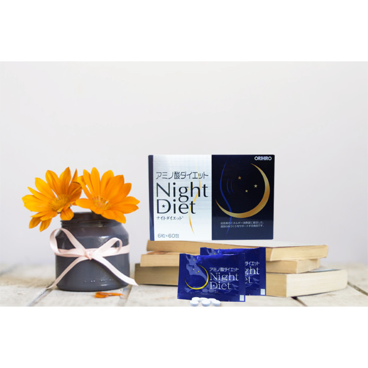 Thực phẩm bảo vệ sức khỏe Orihiro Night Diet hỗ trợ g.cân