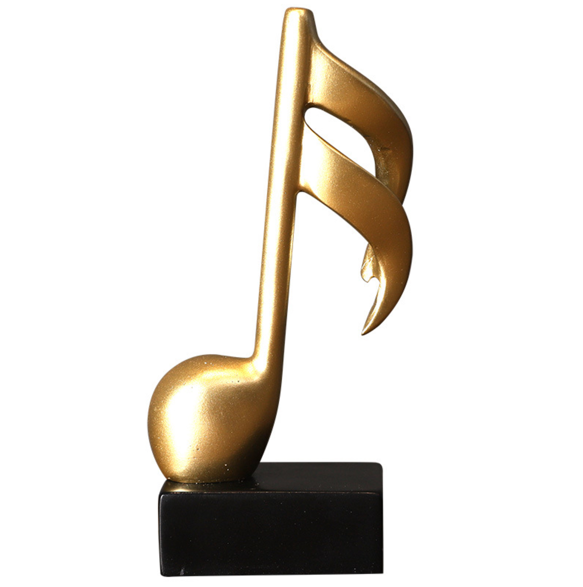 Mô hình 3 nốt nhạc, khoá sol mạ đồng trang trí đàn Piano, đồ decor trang trí nội thất tủ kệ , bàn làm việc - Hàng chính hãng