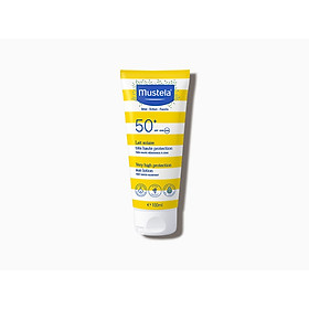 Kem Chống Nắng Cho Trẻ Sơ Sinh Và Em Bé Mustela  Spf 50+ (100ml)