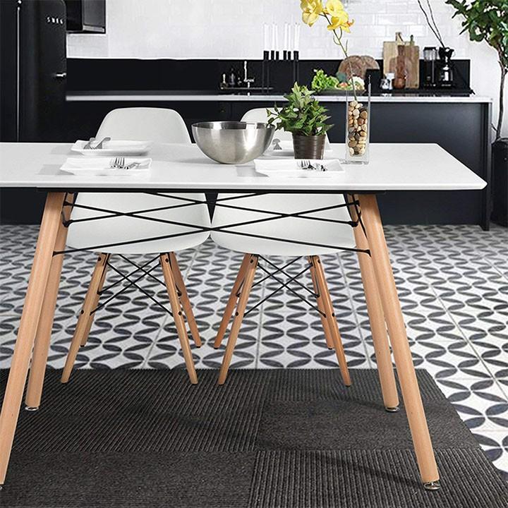 Bàn cà phê mặt gỗ MDF phủ arylic Juno Sofa HFC-BFC Veron cao cấp