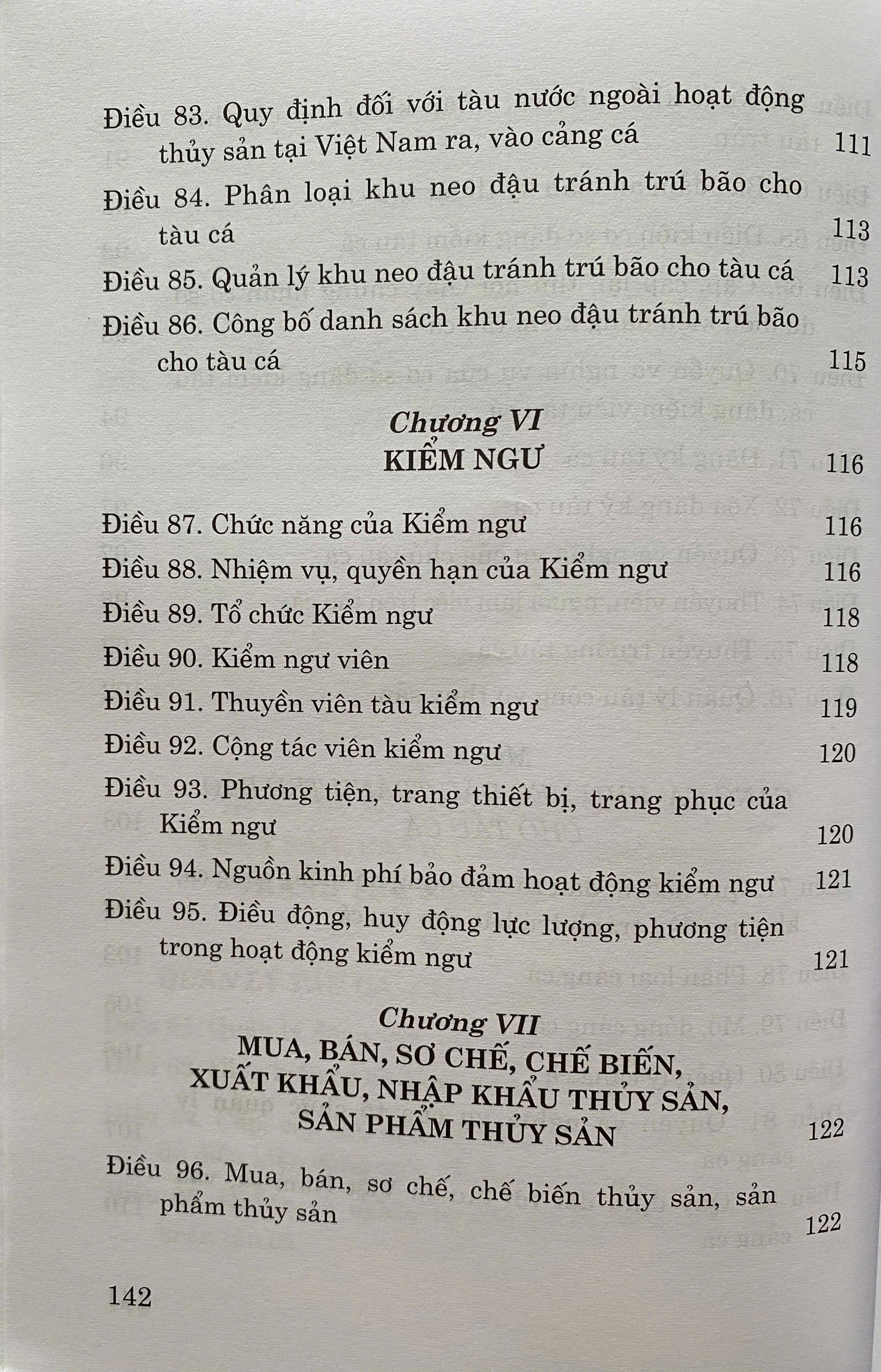 Luật Thuỷ Sản ( Sửa đổi, bổ sung năm 2020, 2024)