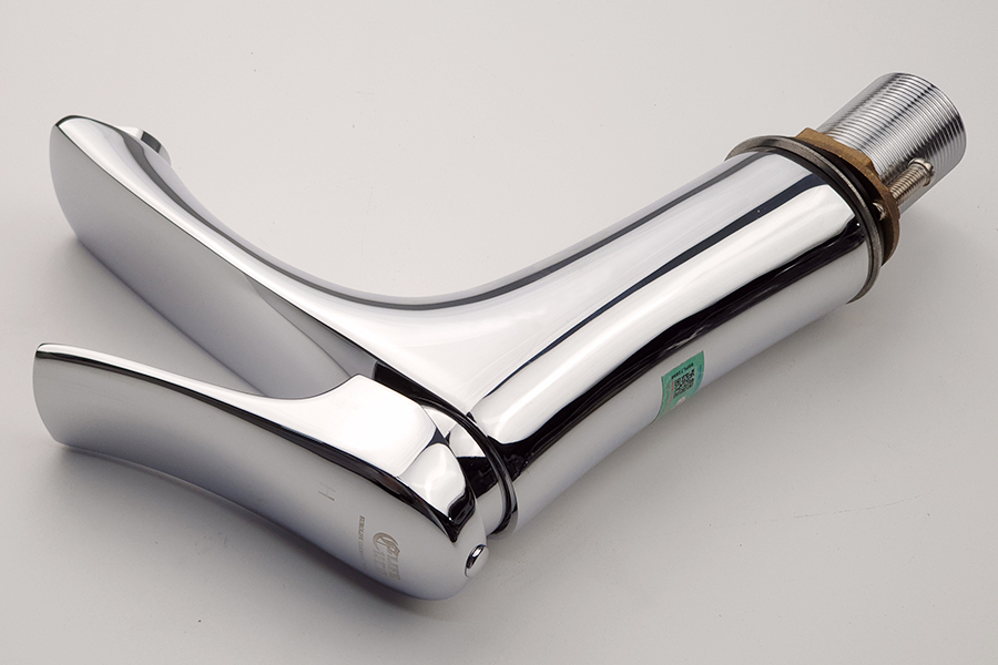 Vòi lavabo nóng lạnh Eurolife EL-1002S (Trắng bạc)