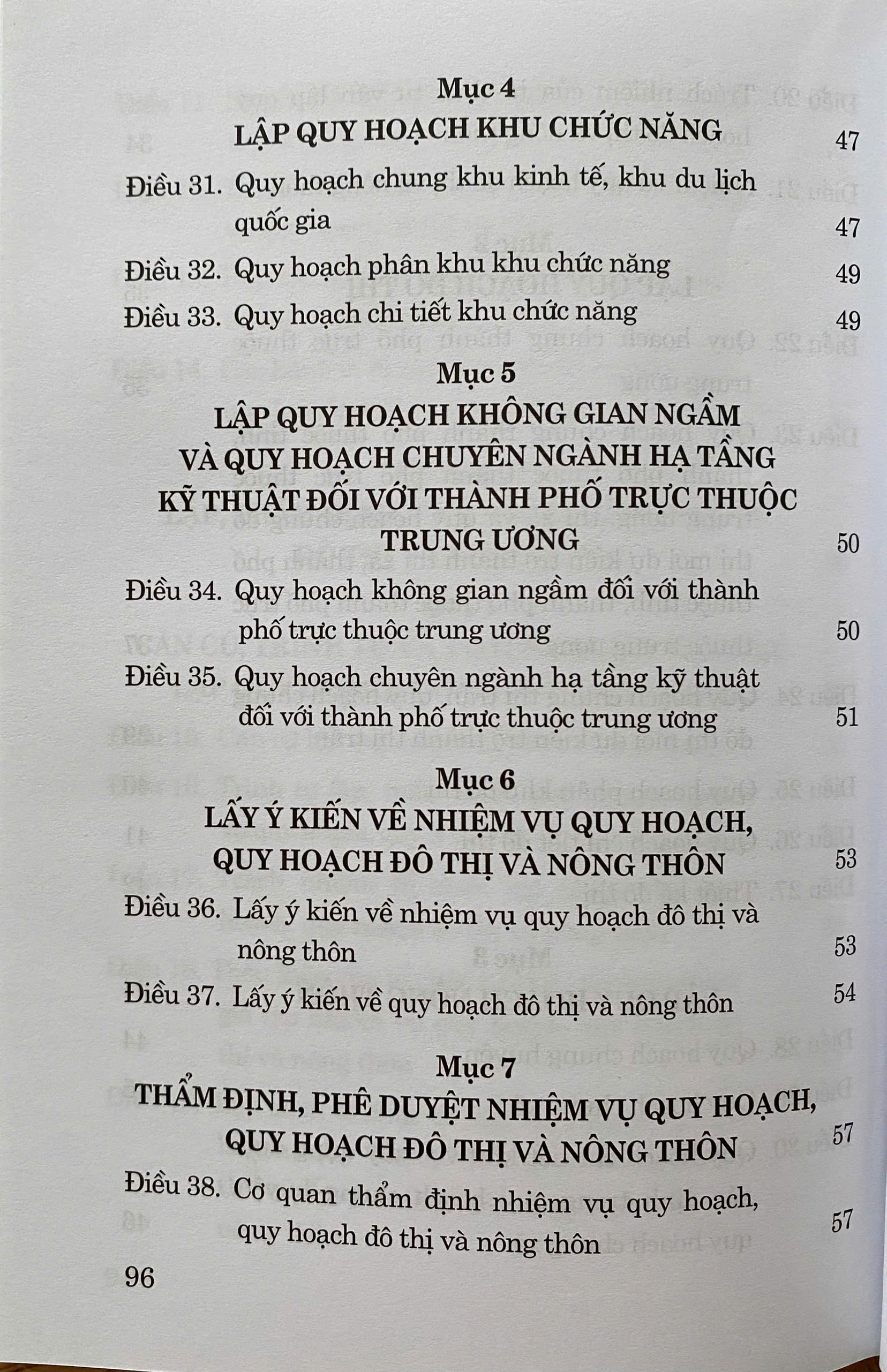 Luật Quy Hoạch Đô Thị và Nông Thôn Năm 2024