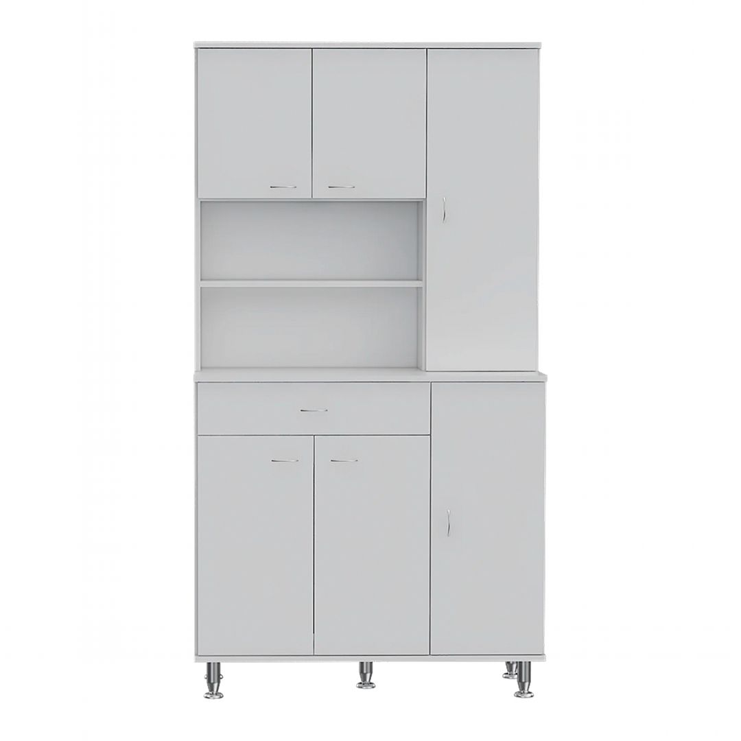 Tủ nhà bếp bằng gỗ thiết kế đơn giản SMLIFE Doumia