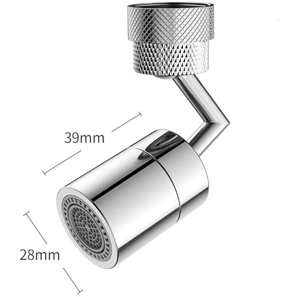 Vòi Nước Bồn Rửa Chén, Vòi Nước Xoay 720 Độ, Vòi Nước Tăng Áp Bồn Rửa Bát