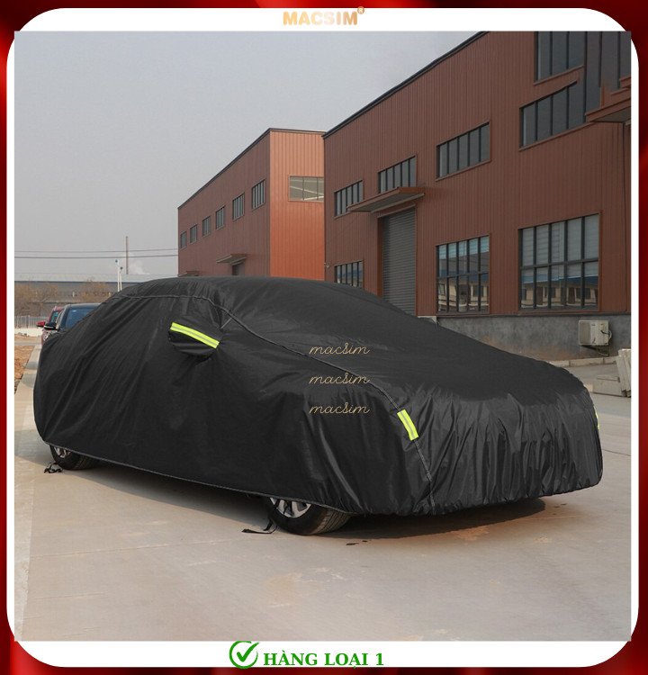 Bạt phủ ô tô thương hiệu MACSIM dành cho Mini Cooper - màu đen - bạt phủ trong nhà và ngoài trời
