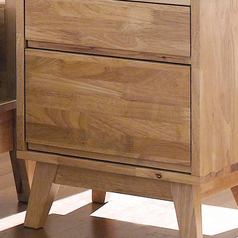 Tủ Đầu Giường 2 Ngăn Kéo NbNatural Gỗ Tự Nhiên Ibie BSK2NBNR (45 x 42 cm)