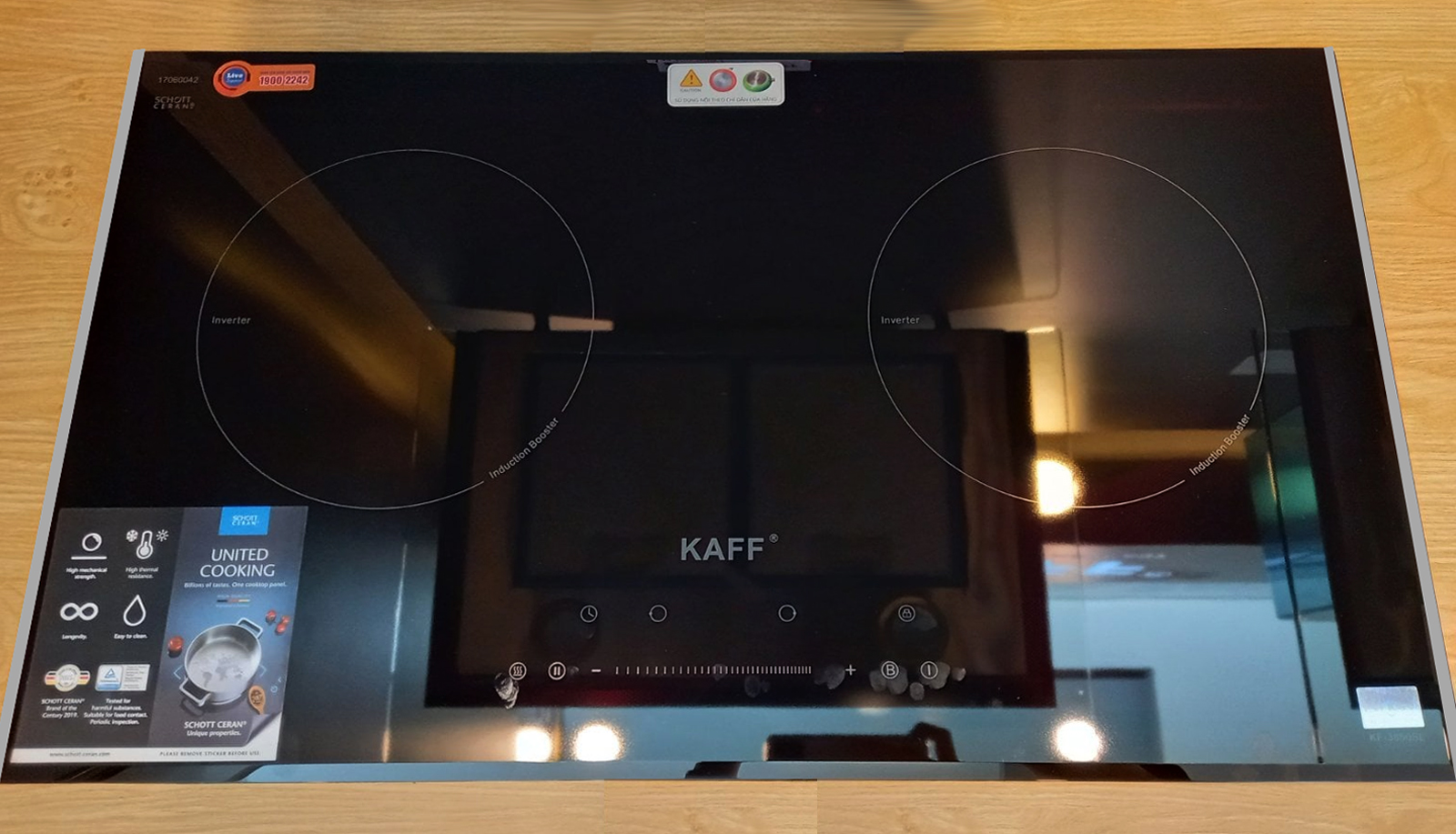 Bếp Từ Đôi Kaff KF-3850SL Nhập Khẩu - Hàng Chính Hãng