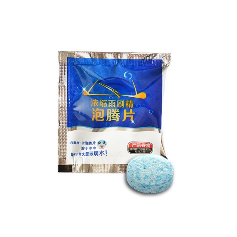 Viên Sủi Rửa Kính Ô Tô Xe Hơi dạng ép vỉ Tiện Dụng (1 viên = 4L dung dịch)