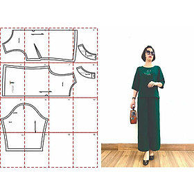 Rập giấy A0 mã 1545 - rập bộ trung niên (BẢN VẼ)