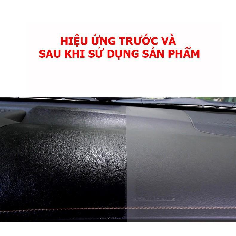 CHAI DASHBOARD WAXING 450ml Dưỡng, Phục Hồi Nhựa Nhám, Làm Đen nhựa nhám, Làm Mới Ghế Da Đóng chai sử dụng tiện lợi