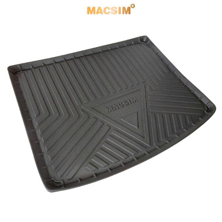 Thảm lót cốp (qd) xe ô tô VOLKSWAGEN Touareg (2011-2016) nhãn hiệu Macsim chất liệu nhựa TPV cao cấp màu đen