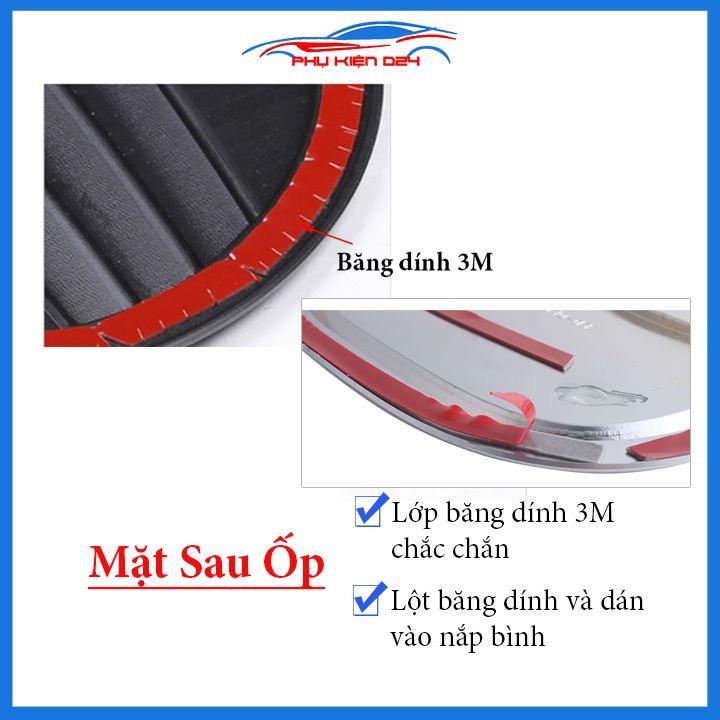 Ốp nắp bình xăng CRV 2018-2019-2020 vân cacbon chống trầy trang trí ô tô