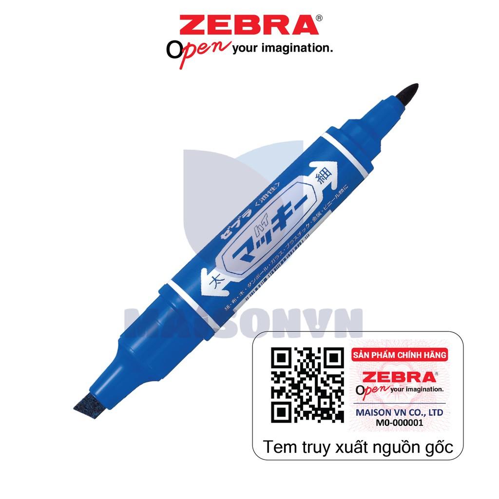 Viết lông dầu Mckee MO150 Zebra Nhật Bản -
