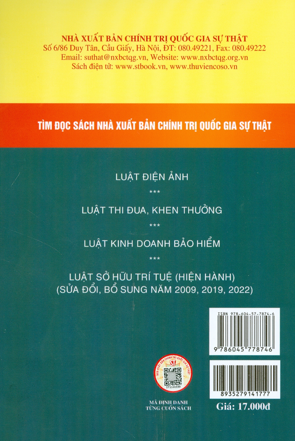 Luật Cảnh Sát Cơ Động (Bản in năm 2022)