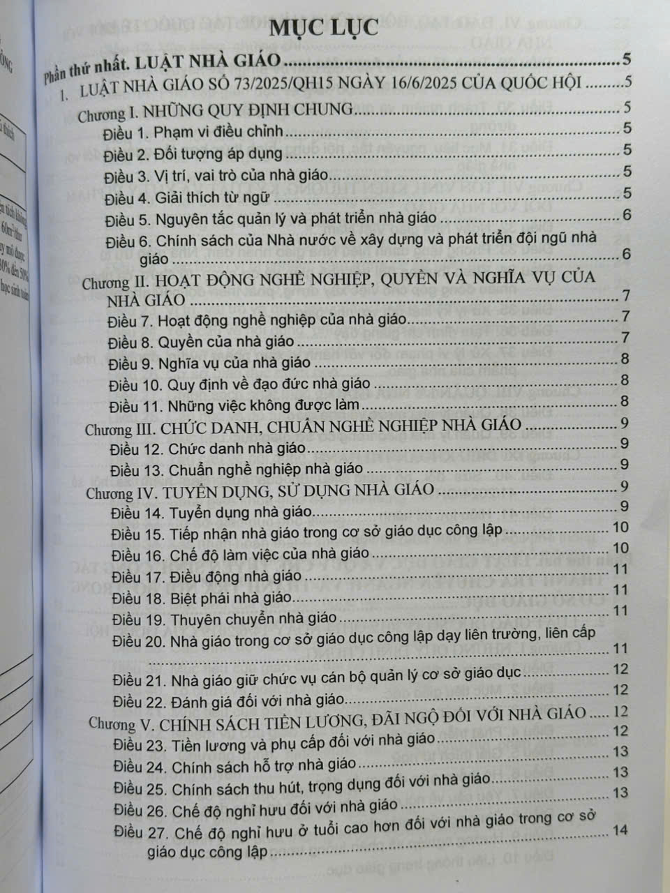 Sách Luật Giáo Dục, Luật Nhà Giáo – Quy Định Mới Về Dạy Thêm, Học Thêm (V2605D)