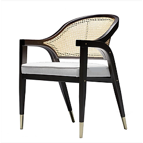 Ghế ngồi phòng ăn Juno Sofa GM11CT cm có nệm ghế mây