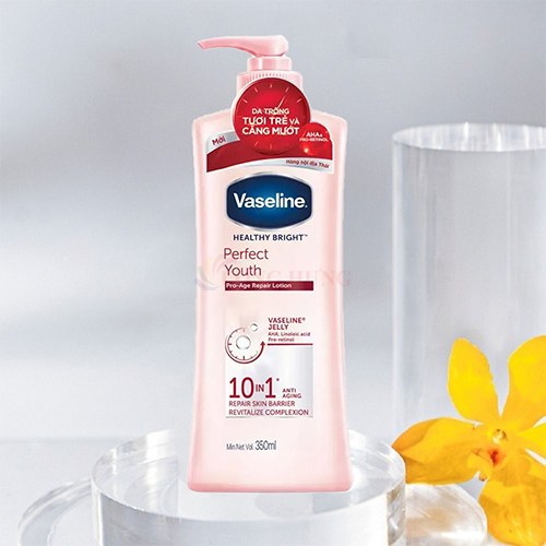 Sữa dưỡng thể Vaseline Healthy Bright Perfect Youth (100ml/350ml) - Hàng chính hãng