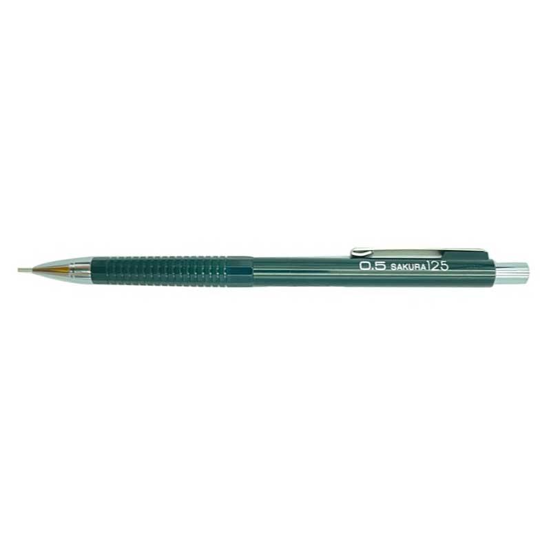 Bút Chì Bấm Sakura Mechanical 0.5mm - Màu Xanh Lá