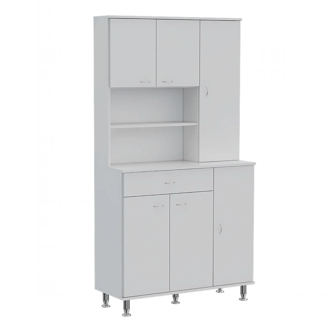 Tủ nhà bếp bằng gỗ thiết kế đơn giản SMLIFE Doumia
