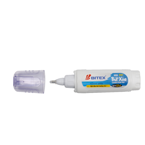 Bút xóa thân trắng 12ml C01