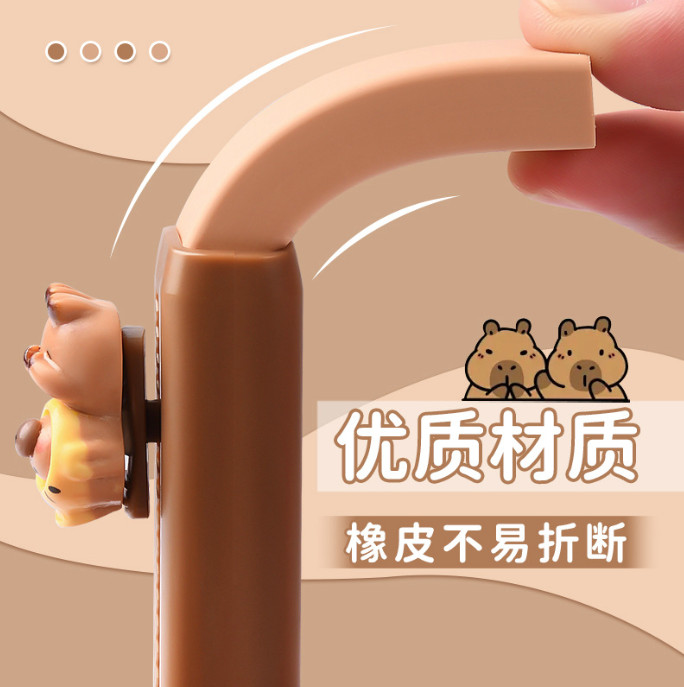 Bút Gôm Cao Su Kéo Đẩy Dễ Dàng Hình Dễ Thương, Gôm Tẩy Siêu Sạch Kích Thước 2.5*8cm Có Móc Treo Chìa Khóa