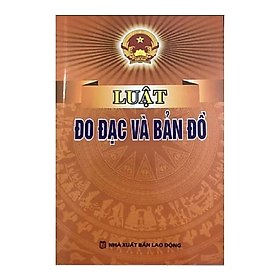 Sách Luật đo đạc và bản đồ
