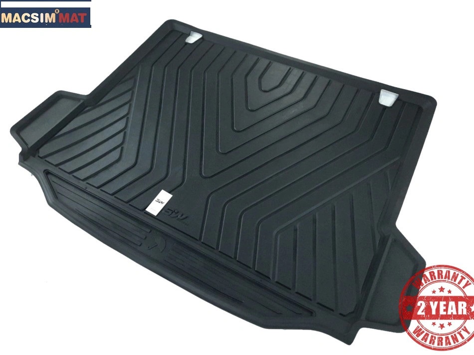 Thảm lót cốp xe ô tô BMW New X3 nhãn hiệu Macsim 3W chất liệu TPE cao cấp màu đen