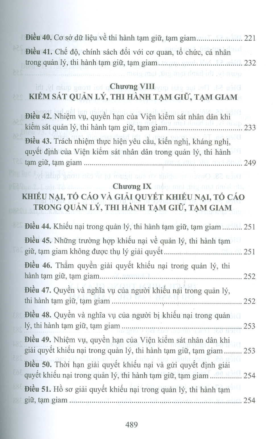 Chỉ Dẫn Tra Cứu, Áp Dụng Luật Thi Hành Tạm Giữ, Tạm Giam Hiện Hành Góp Phần Thực Hiện Nguyên Tắc Hiến Định "Công Nhận, Tôn Trọng, Bảo Vệ Và Bảo Đảm Quyền Con Người" (Sách tham khảo) -