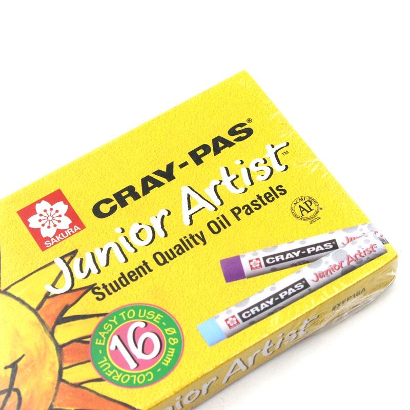 Sáp Dầu Sakura Craypas Junior Artist 16 Màu